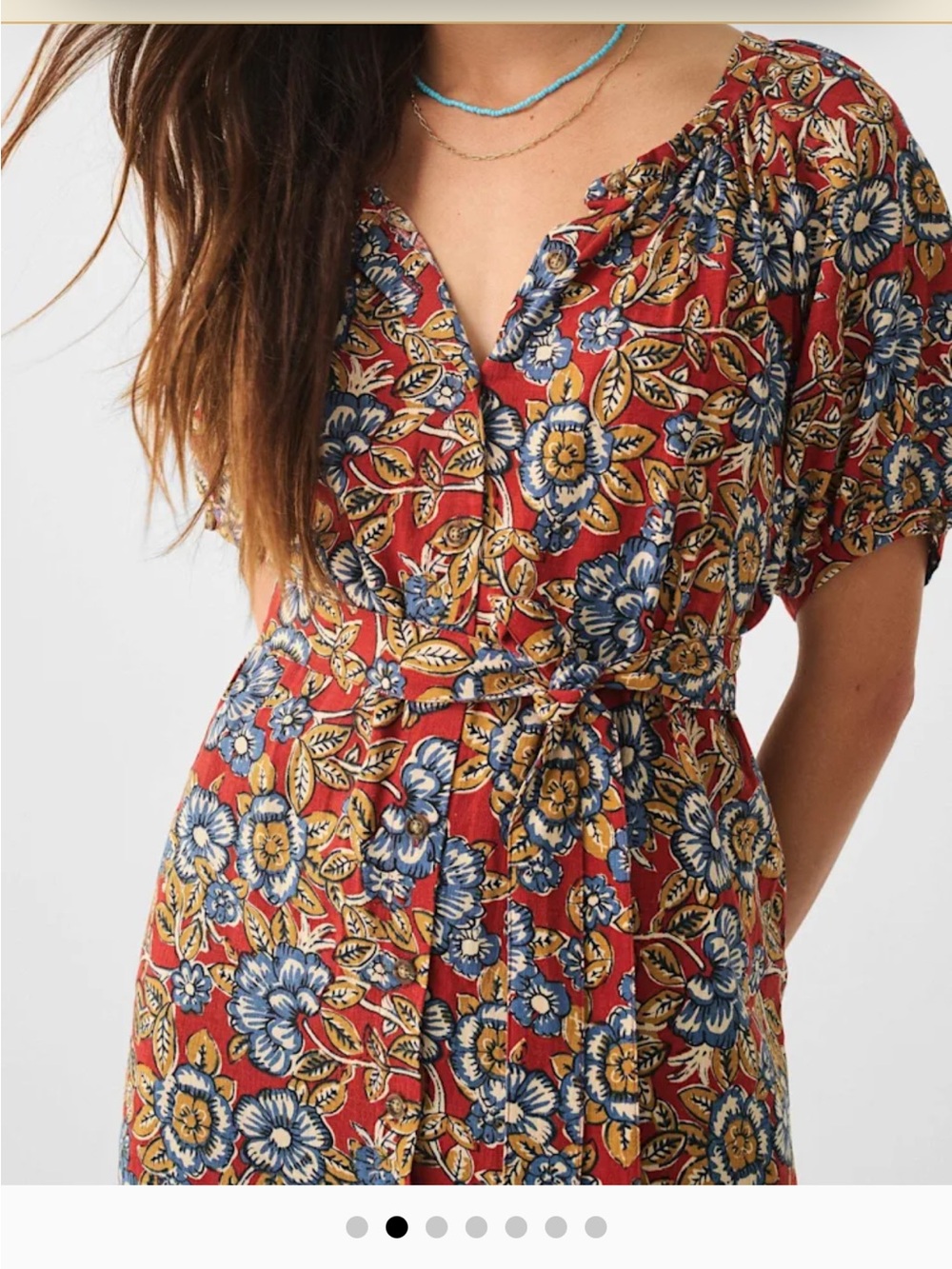 Faherty Fall Dress - Picture 2 of 11